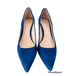 Vince Camuto The Savilla Suede Pointed Toe Pump Heels
